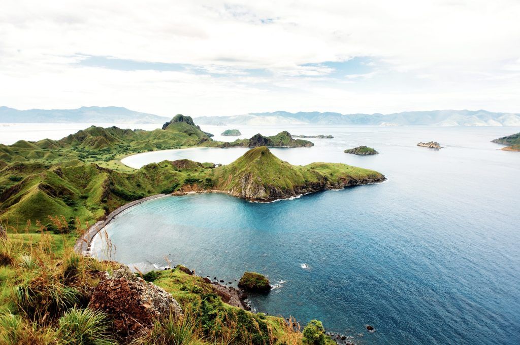 Komodo national park. Padar island. Indonesia